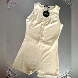 CHYRII Ribbed Romper - NWT